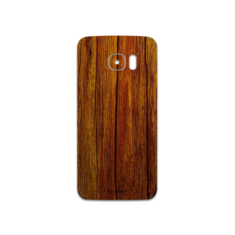 برچسب پوششی ماهوت مدل Orange-Wood مناسب برای گوشی موبایل سامسونگ Galaxy S7 Edge