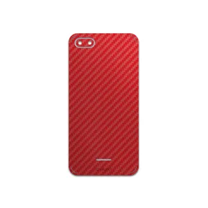 MAHOOT Red-Fiber Cover Sticker for Xiaomi Redmi 6A