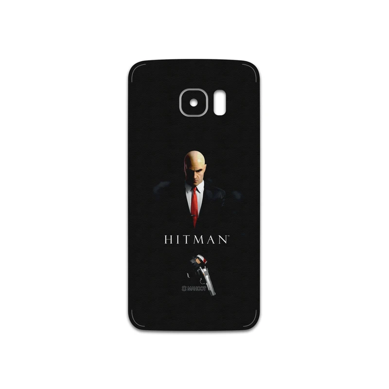 برچسب پوششی ماهوت مدل HITMAN-Game مناسب برای گوشی موبایل سامسونگ Galaxy S7 Edge