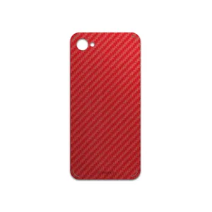 MAHOOT Red-Fiber Cover Sticker for htc Desire 12