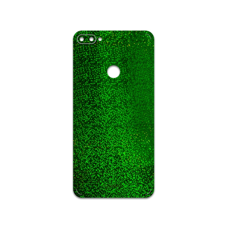 برچسب پوششی ماهوت مدل Green-Holographic مناسب برای گوشی موبایل اچ تی سی Desire 12 Plus