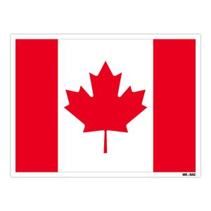 نقد و بررسی استیکر مستر راد طرح پرچم کانادا مدل HSE 049 توسط خریداران