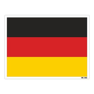 نقد و بررسی استیکر مستر راد طرح پرچم آلمان مدل HSE 098 توسط خریداران