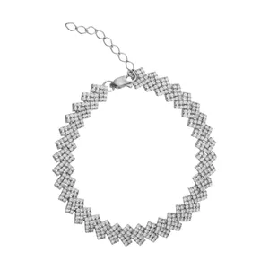 دستبند نقره زنانه سینانر کد SN-R047