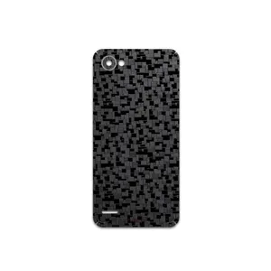 MAHOOT Black-Silicon Cover Sticker for LG Q6