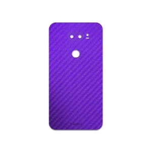 MAHOOT Purple-Fiber Cover Sticker for LG V30