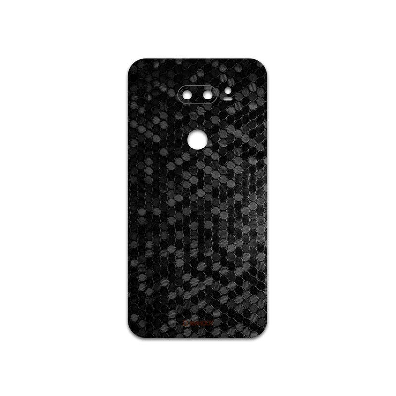 برچسب پوششی ماهوت مدل Honey-Comb-Circle مناسب برای گوشی موبایل ال جی V30