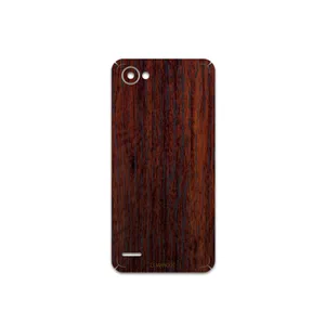 MAHOOT Red-Wood Cover Sticker for LG Q6