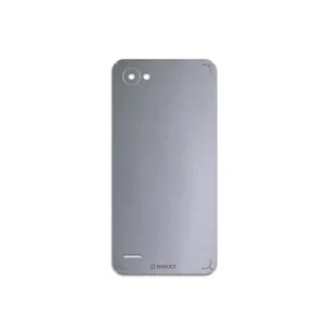 MAHOOT Matte-Silver Cover Sticker for LG Q6