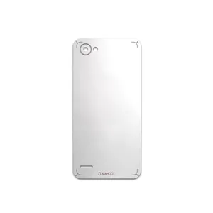 MAHOOT Metallic-White Cover Sticker for LG Q6