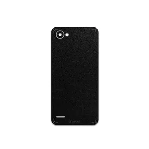 MAHOOT Black-Suede Cover Sticker for LG Q6