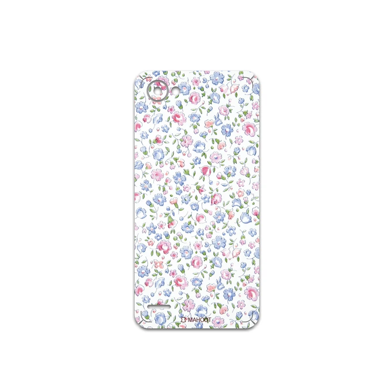برچسب پوششی ماهوت مدل Painted-Flowers مناسب برای گوشی موبایل ال جی Q6