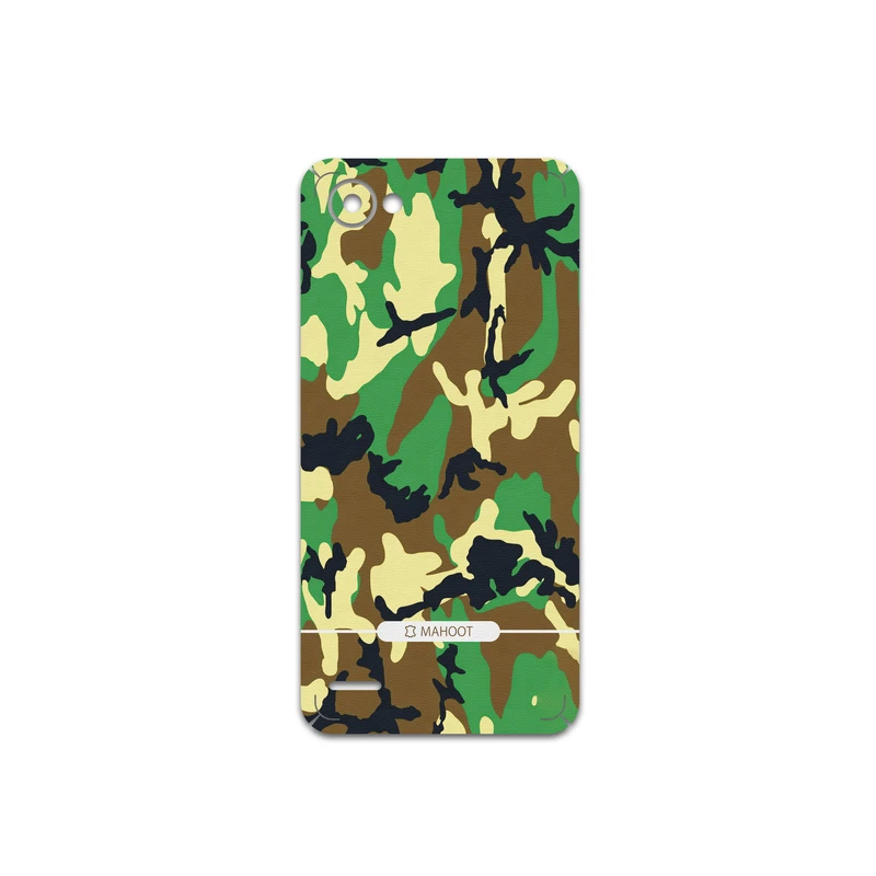 برچسب پوششی ماهوت مدل Army-Green1-Pattern مناسب برای گوشی موبایل ال جی Q6