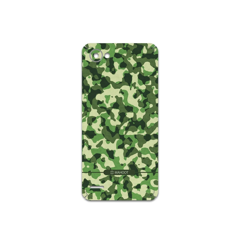 برچسب پوششی ماهوت مدل Army-Green2-Pattern مناسب برای گوشی موبایل ال جی Q6