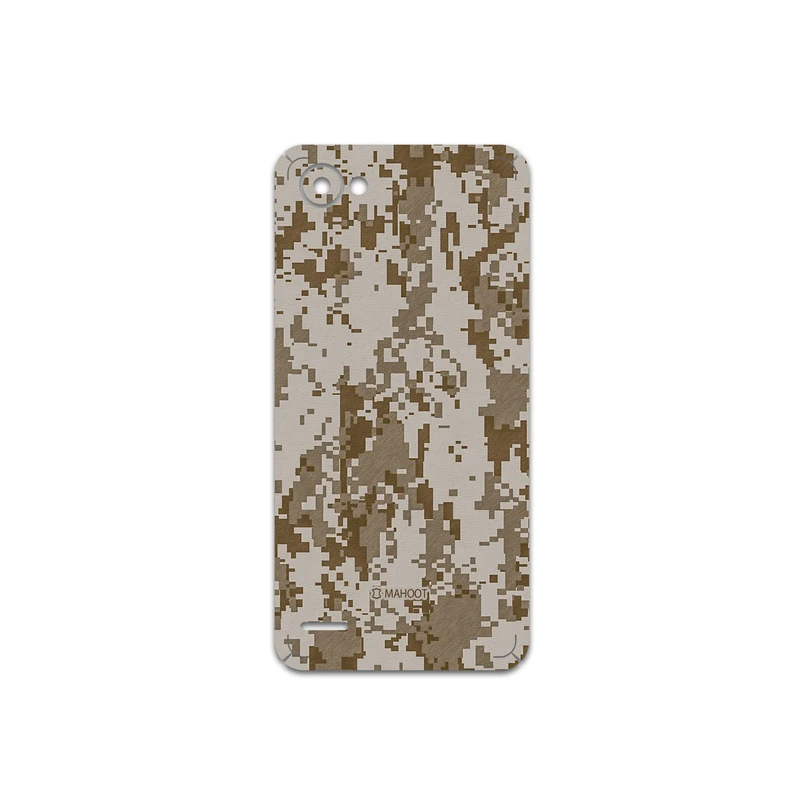 برچسب پوششی ماهوت مدل Army-Desert-Pixel مناسب برای گوشی موبایل ال جی Q6