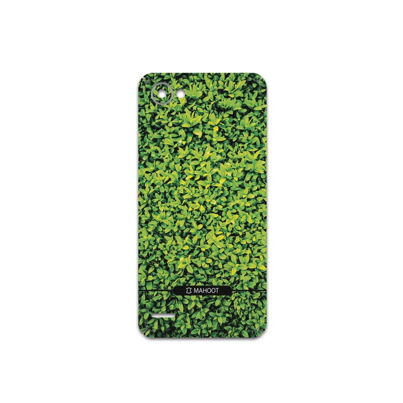 برچسب پوششی ماهوت مدل Leafs مناسب برای گوشی موبایل ال جی Q6