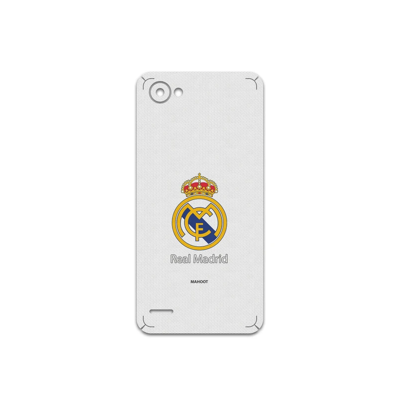 برچسب پوششی ماهوت مدل REAL-MADRID-FC مناسب برای گوشی موبایل ال جی Q6
