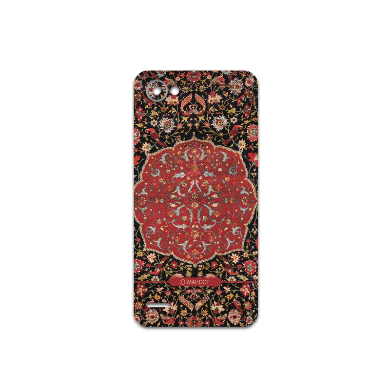 برچسب پوششی ماهوت مدل Persian-Carpet-Red مناسب برای گوشی موبایل ال جی Q6