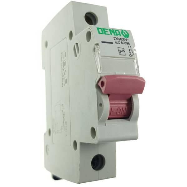 فیوز مینیاتوری تک فاز 10 آمپر دنا الکتریک مدل B - DC10000
