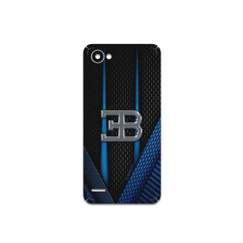 برچسب پوششی ماهوت مدل BUGATTI مناسب برای گوشی موبایل ال جی Q6