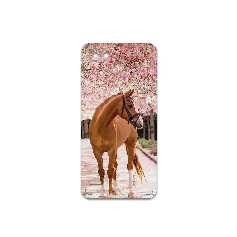 برچسب پوششی ماهوت مدل Horse-1 مناسب برای گوشی موبایل ال جی Q6