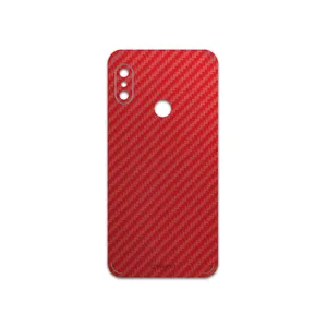 MAHOOT Red-Fiber Cover Sticker for Xiaomi Redmi 6 Pro