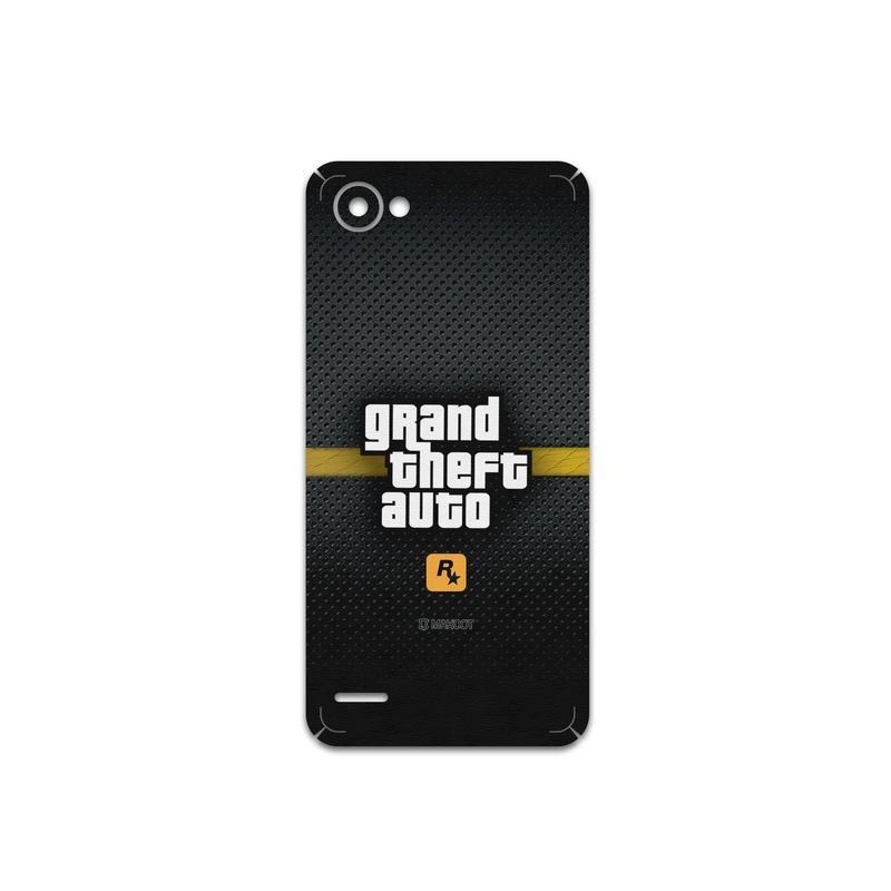 برچسب پوششی ماهوت مدل GTA-Game مناسب برای گوشی موبایل ال جی Q6