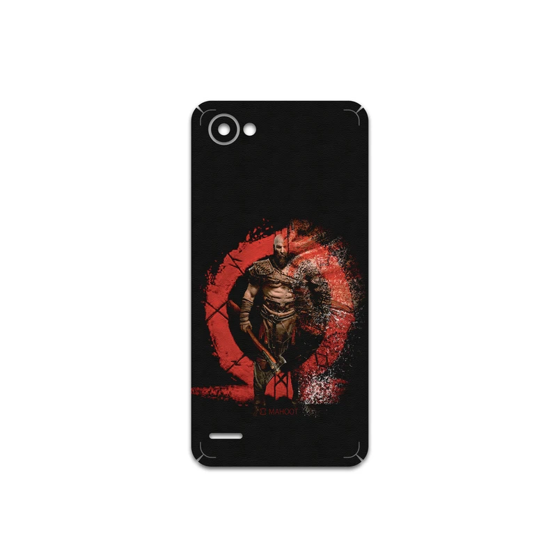برچسب پوششی ماهوت مدل GOD-OF-WAR-Game مناسب برای گوشی موبایل ال جی Q6
