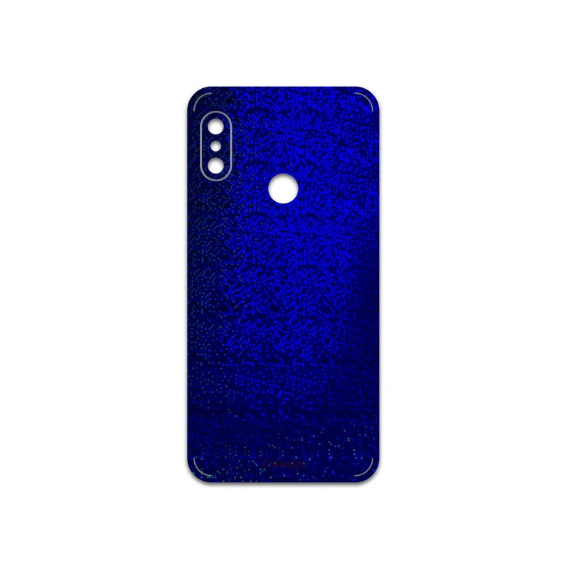 برچسب پوششی ماهوت مدل Blue-Holographic مناسب برای گوشی موبایل شیائومی Redmi 6 Pro