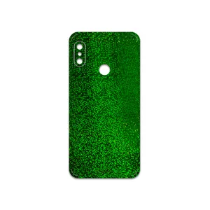 MAHOOT Green-Holographic Cover Sticker for Xiaomi Redmi 6 Pro