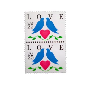 تمبر یادگاری طرح طبیعت کد bird-496 مجموعه 2 عددی