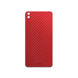 MAHOOT Red-Fiber Cover Sticker for HTC Desire 816