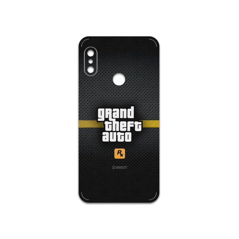 برچسب پوششی ماهوت مدل GTA-Game مناسب برای گوشی موبایل شیائومی Redmi 6 Pro
