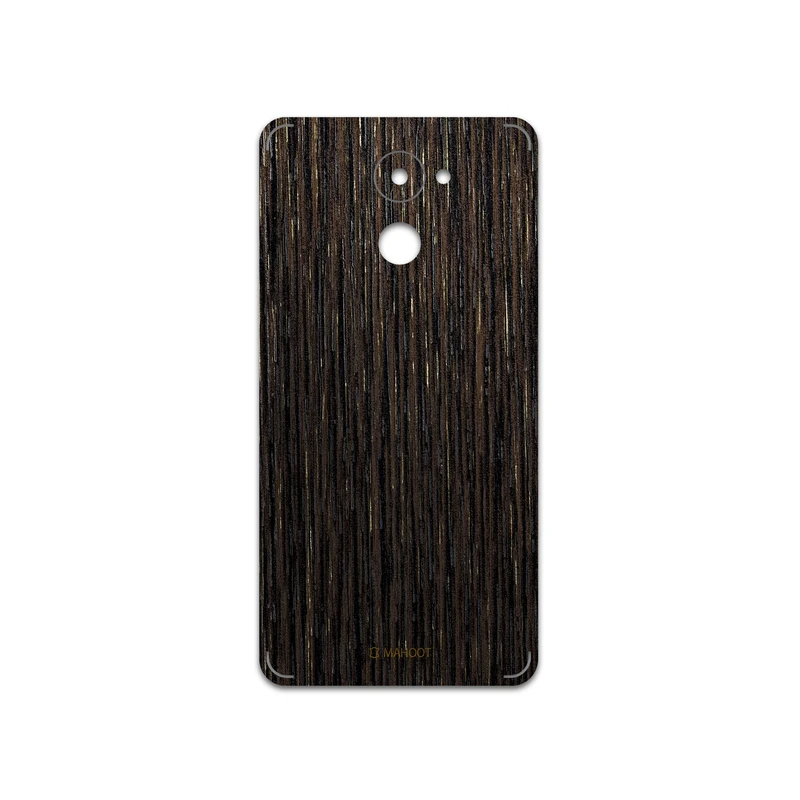برچسب پوششی ماهوت مدل Dark-Gold-Stripes-Wood مناسب برای گوشی موبایل هوآوی Y7 Prime