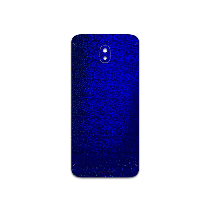 برچسب پوششی ماهوت مدل Blue-Holographic مناسب برای گوشی موبایل سامسونگ Galaxy J7 Pro