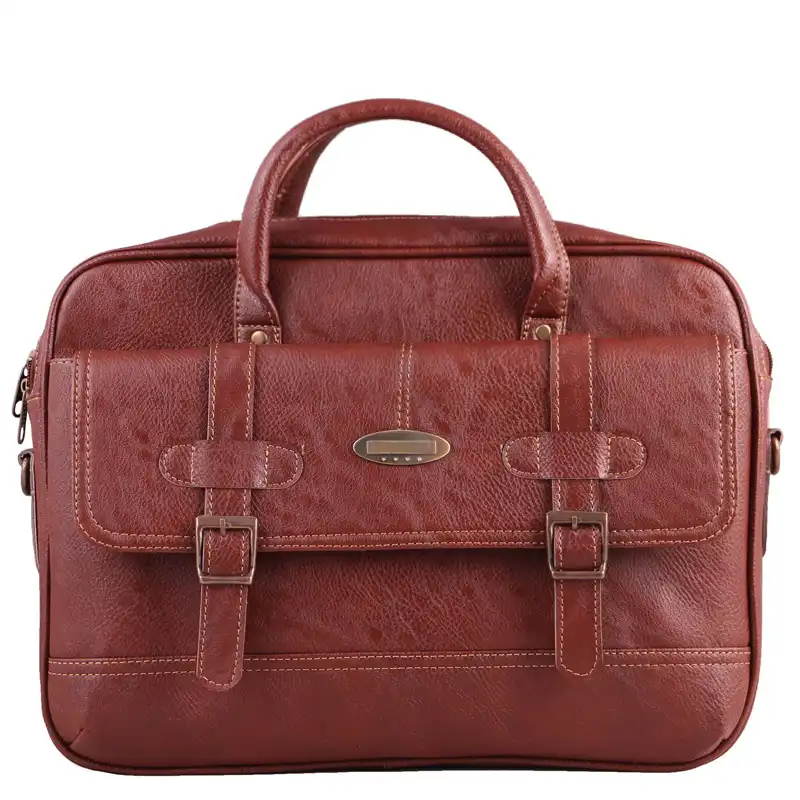 کیف لپ تاپ چرم ما مدل MJ-20 مناسب برای لپ تاپ 15.6 اینچی