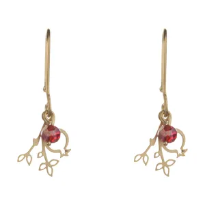  گوشواره طلا 18 عیار زنانه مدیا گلد مدل MGR-D0659