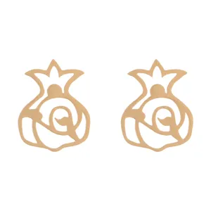  گوشواره طلا 18 عیار زنانه مدیا گلد مدل MGR-D0667