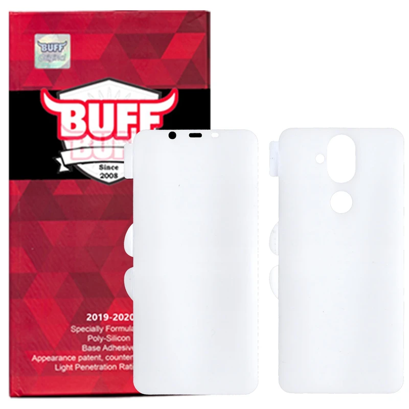 محافظ صفحه نمایش و پشت گوشی بوف مدل HgC15 مناسب برای گوشی موبایل نوکیا 8.1