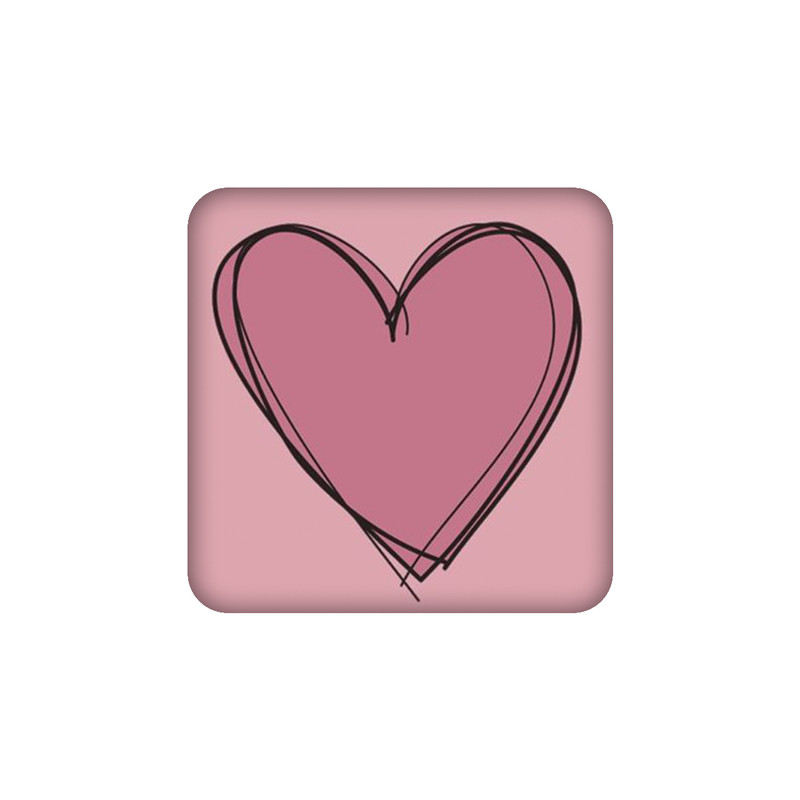 زیرلیوانی طرح قلب کد 277