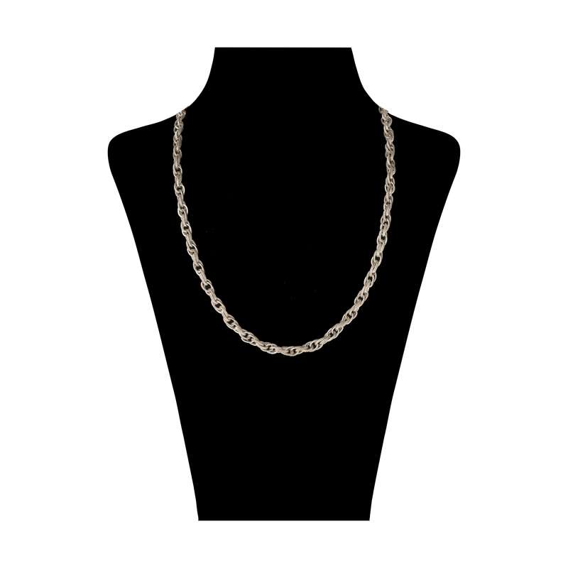 زنجير نقره مردانه مدل BAF001