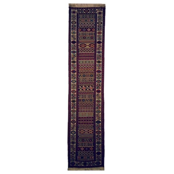 گلیم دستباف یک و نیم متری مدل سیرجان کد RANSIRJ1