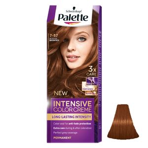 نقد و بررسی کیت رنگ مو پلت سری Intensive شماره 57-7 حجم 50 میلی لیتر رنگ برنزی توسط خریداران