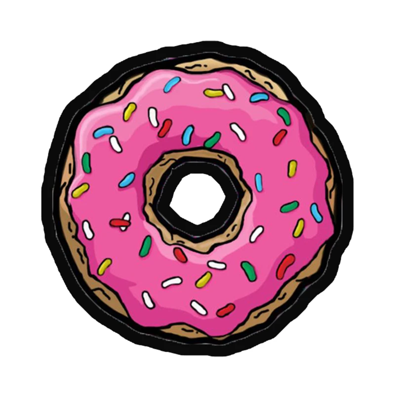 استیکر تزئینی موبایل طرح دونات کد 1535