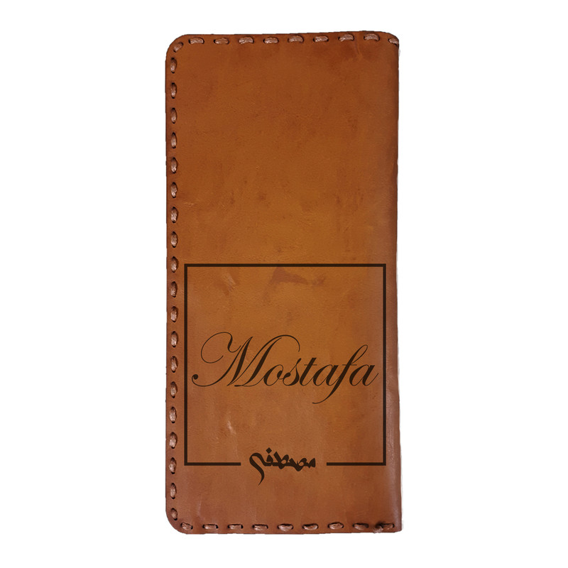 کیف پول مردانه طرح مصطفی کد K43