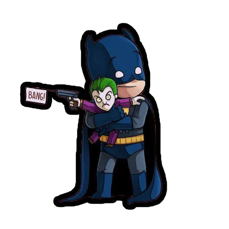 استیکر تزئینی موبایل طرح بتمن کد 1557