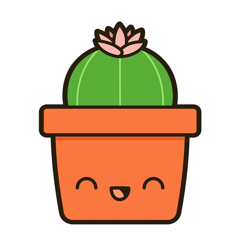 استیکر تزئینی موبایل طرح کاکتوس کد 1581