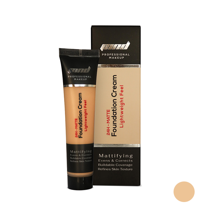 کرم پودر ام ان دی مدل 24 M شماره 6 حجم 40 میلی لیتر