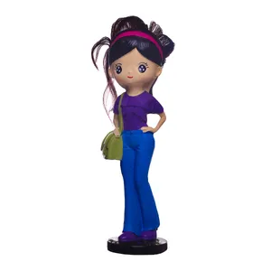 مجسمه لیلپار طرح دختر مو بلند مدل DGN-0015