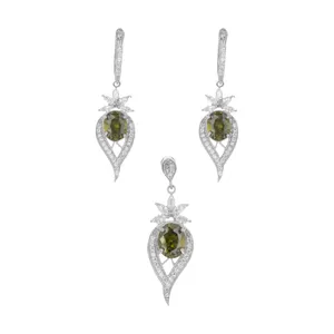 نیم ست نقره زنانه سینانر کد SN-R0169